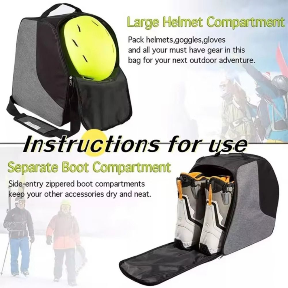 Ski Glove Waterproof - Waterdichte skitassentas voor schoenen, handschoenen, winter,