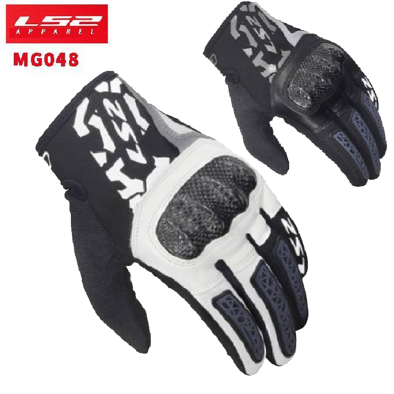 Motorcycle Glove Knuckle - LS2 MG048 motorhandschoenen van koolstofvezel, voor