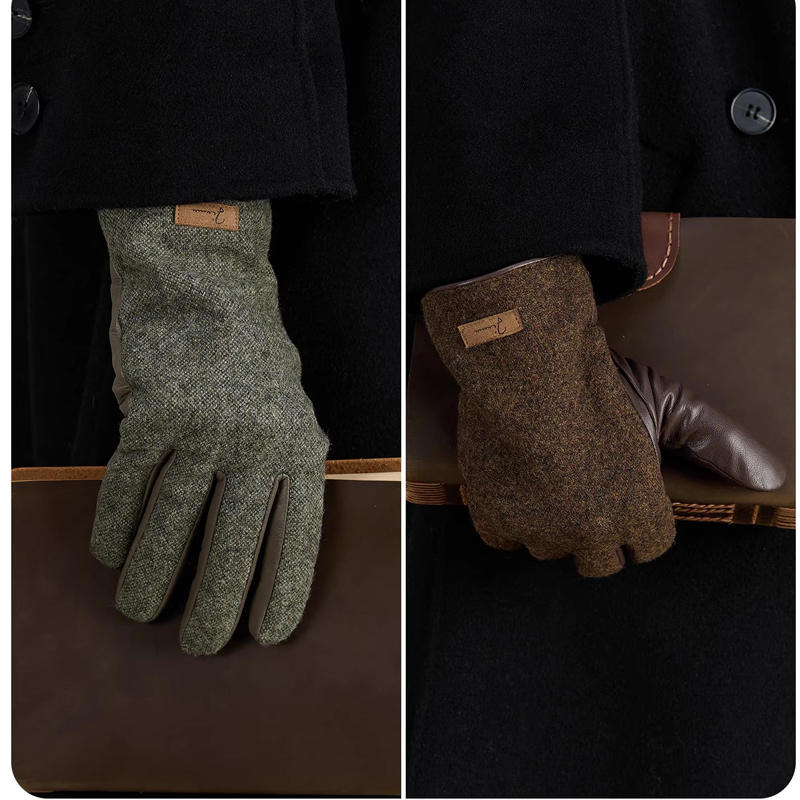 Heren touchscreen winterhandsc - Wool Glove Lined recensie en prijs