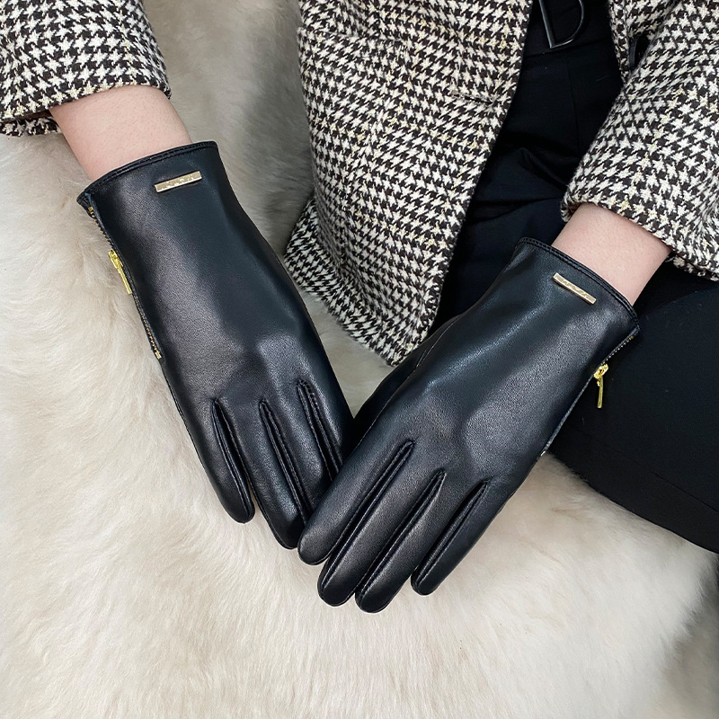 Damesmode Slim Fit Toplaag Sch - Leather Driving Glove recensie en prijs